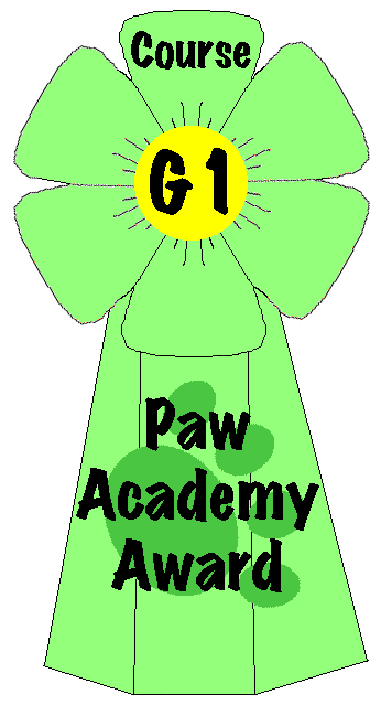 Pawpeds Certification G1
